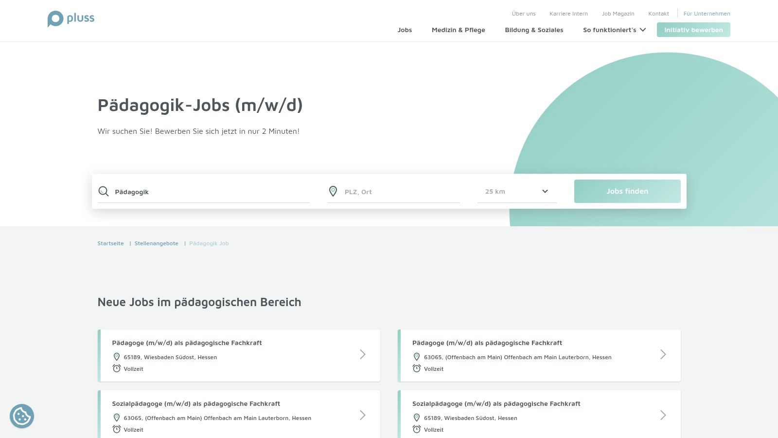 pluss – Bildung & Soziales (Personaldienstleister)