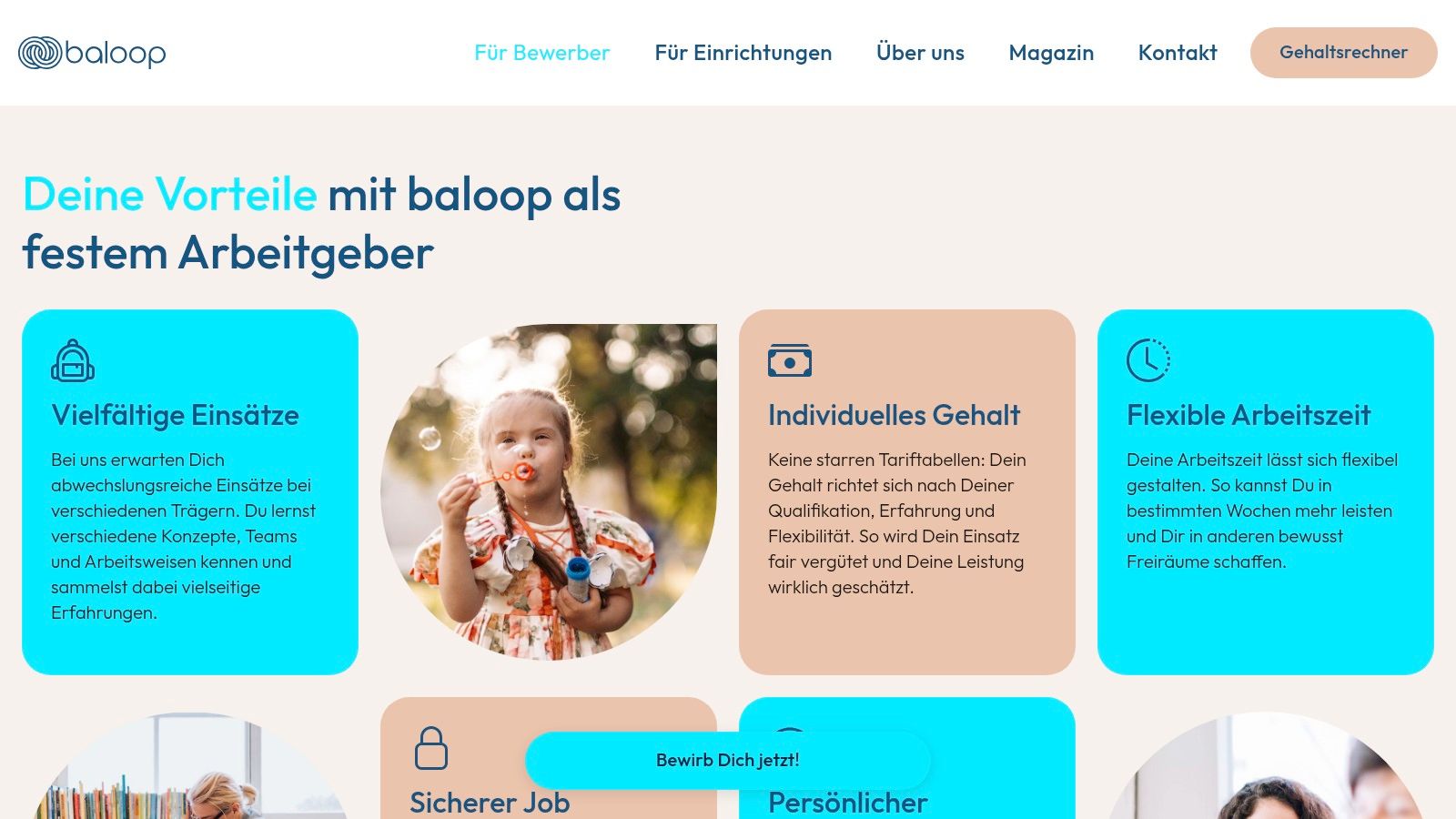 baloop GmbH – Personaldienstleister für pädagogisches Fachpersonal